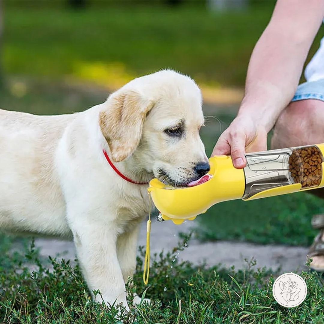 BuddyBottle -Multifunctionele Honden Waterfles