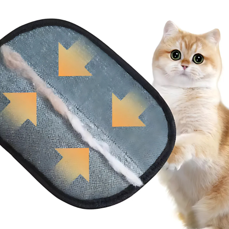 U verwijdert moeiteloos huisdierharen met de CleanPaws Reinigingshandschoenen