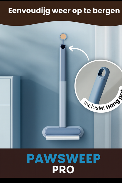PawSweep Pro U houdt uw hele huis haarvrij – in één vloeiende beweging