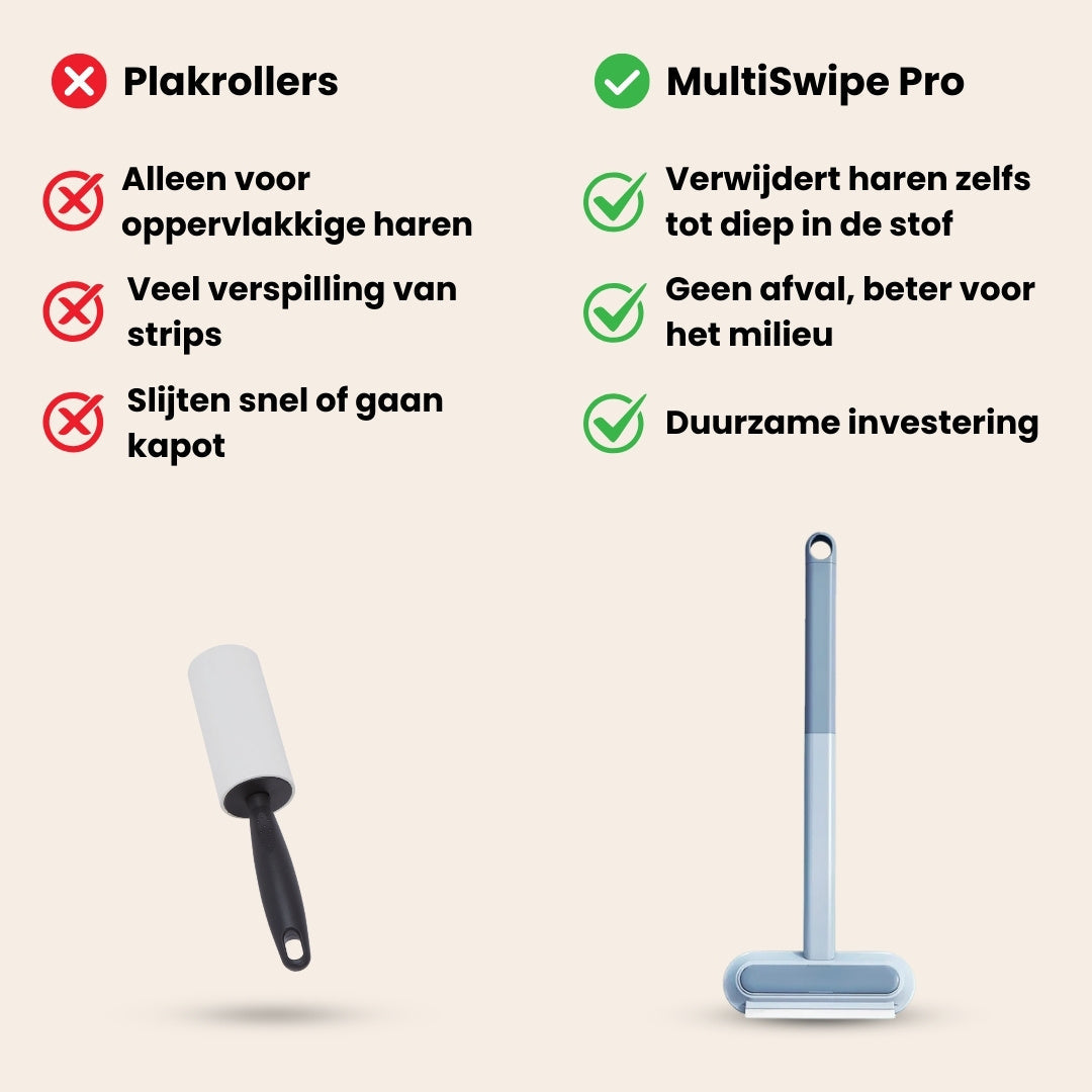 PawSweep Pro U houdt uw hele huis haarvrij – in één vloeiende beweging