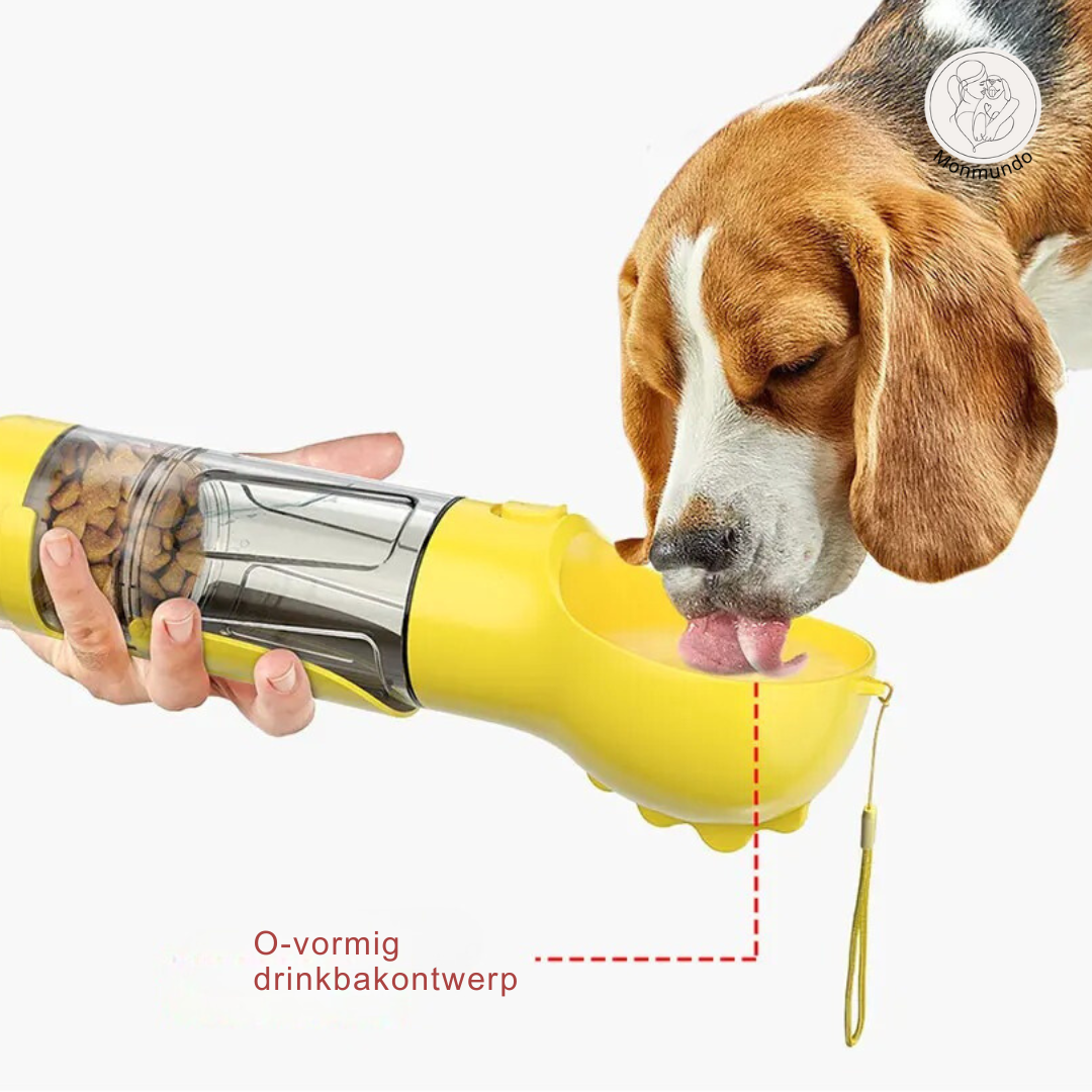 BuddyBottle -Multifunctionele Honden Waterfles